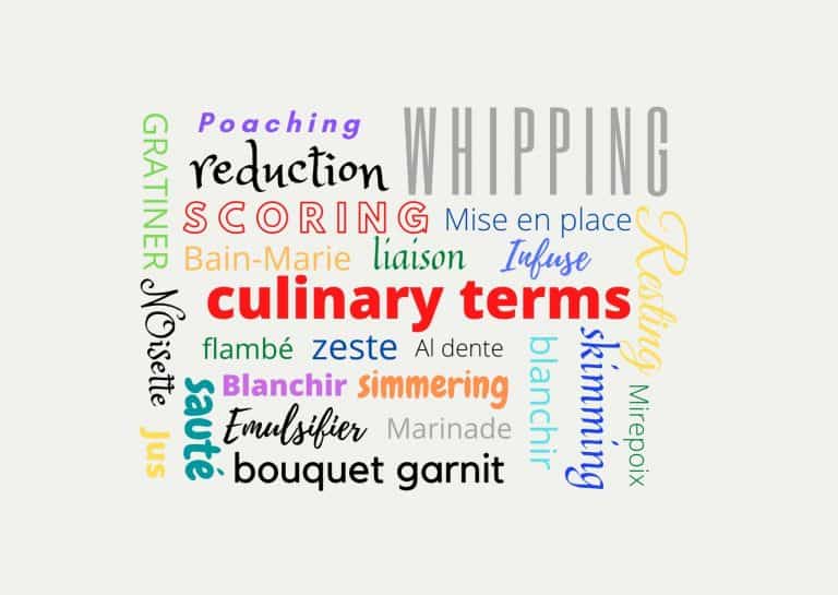 45 comprehensive Culinary Terms For Beginners
