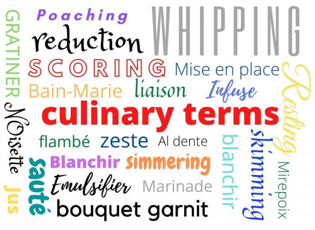 culinary terms 
