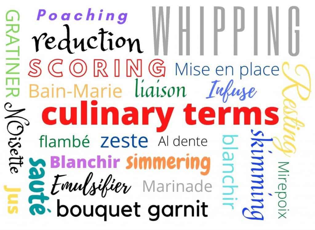 40 Comprehensive Culinary Terms For Beginners 5636