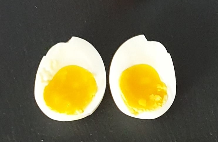 medium boiled egg