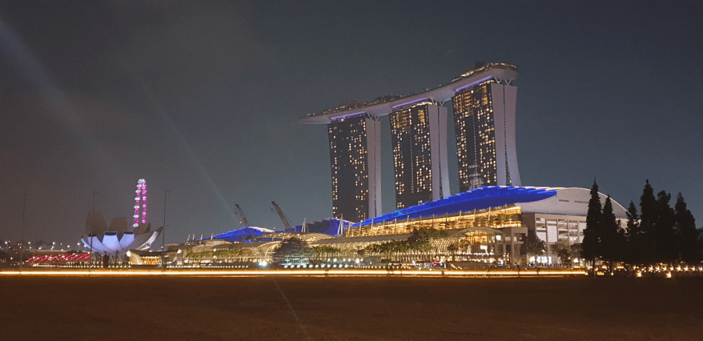 Singapore by night