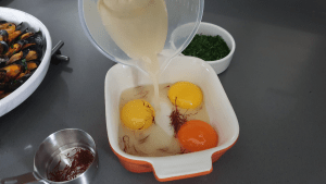 egg mix for sauce