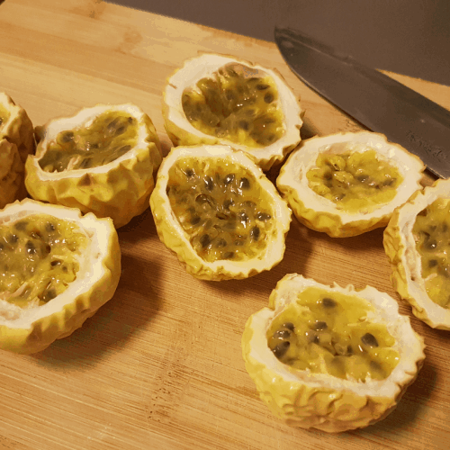 fresh passion fruit