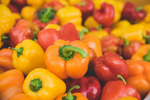 bell peppers in fall