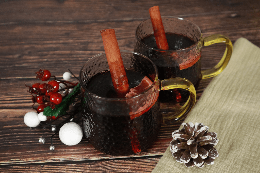 spiced or mulled wine