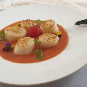 Hokkaido seared scallops