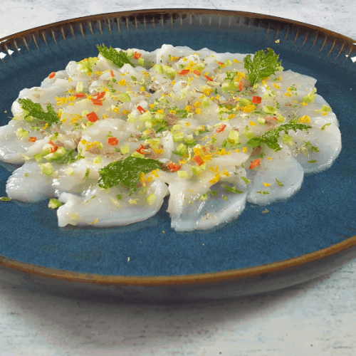 Carpaccio of Scallops With Exotic Flavours Culinary Ambition