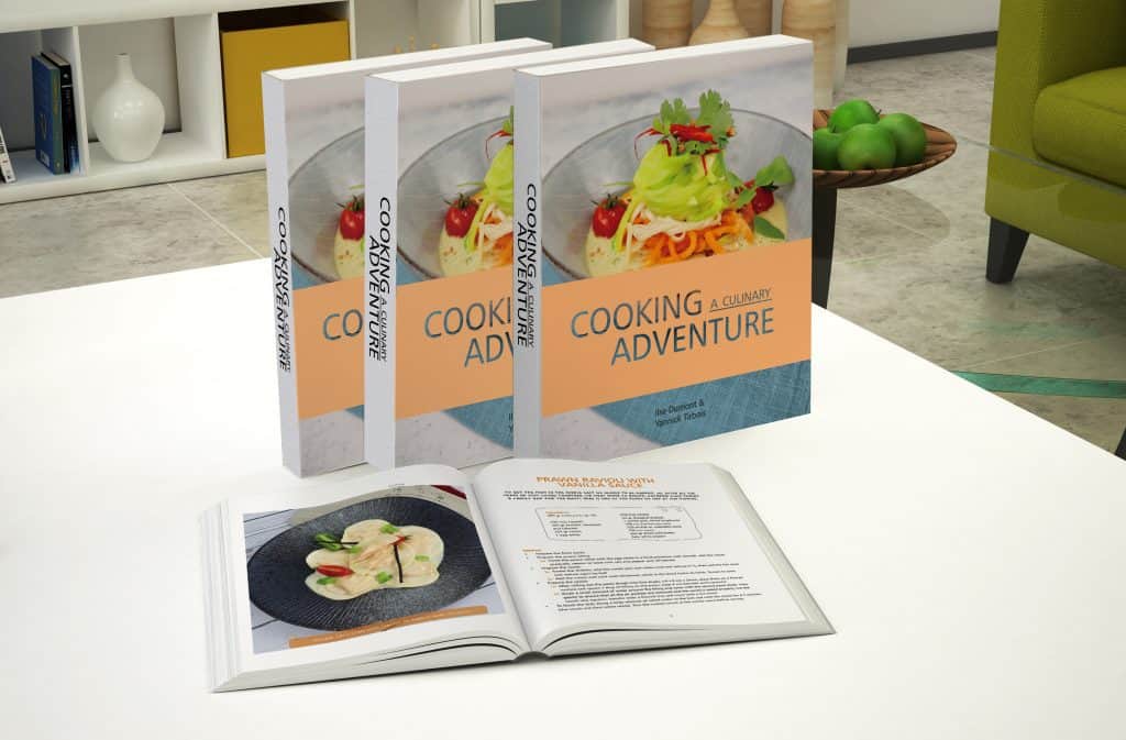 Cooking a culinary adventure cook book