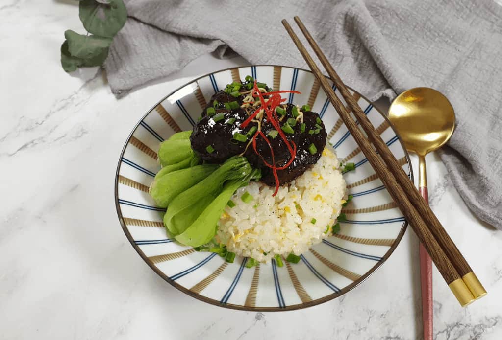 glazed pork cheeks