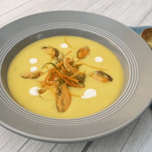 mussel cream soup