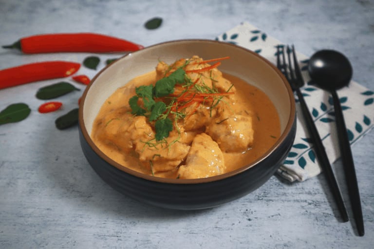 Choo Chee Curry with Monkfish
