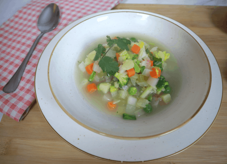 Easy to make vegetable soup