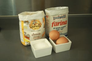 ingredients for semolina pasta