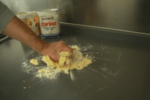 mix pasta dough