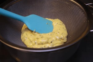 pass sauce through a sieve