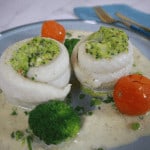 Sole Fillet Rolls with Broccoli
