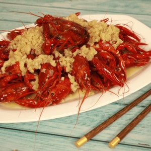 crayfish with garlic