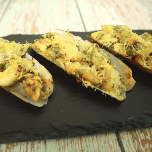 Razor Clams au Gratin Culinary Ambition