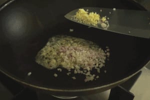 suer onions until translucent
