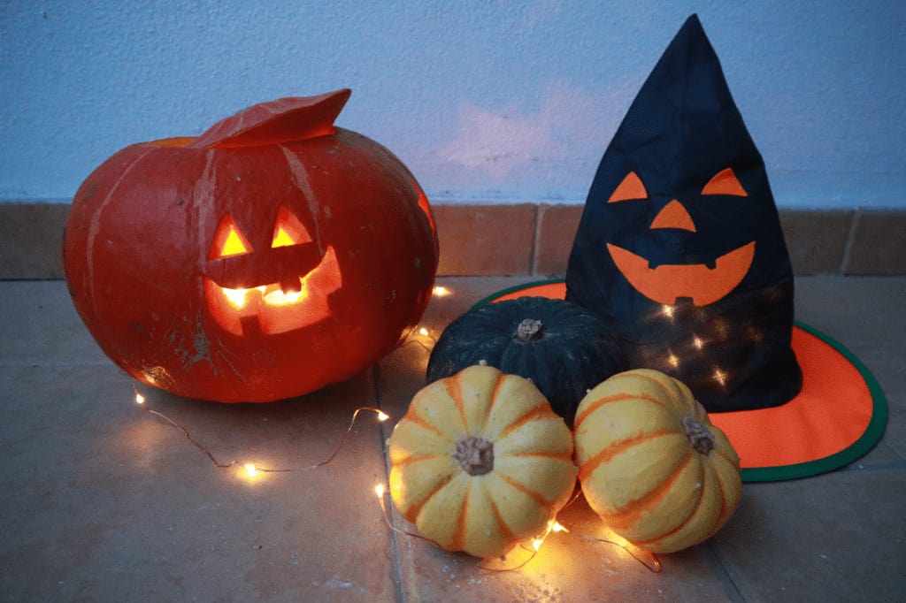 carve a pumpkin and use as decoration at the porch