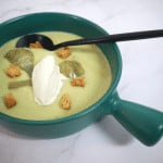 Fresh Artichoke crémeux soup