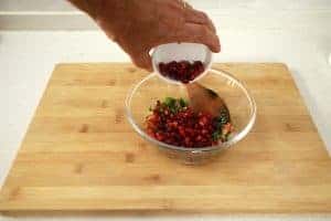 pomegranate ingredient mix