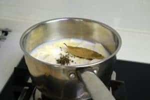 celery root boiling