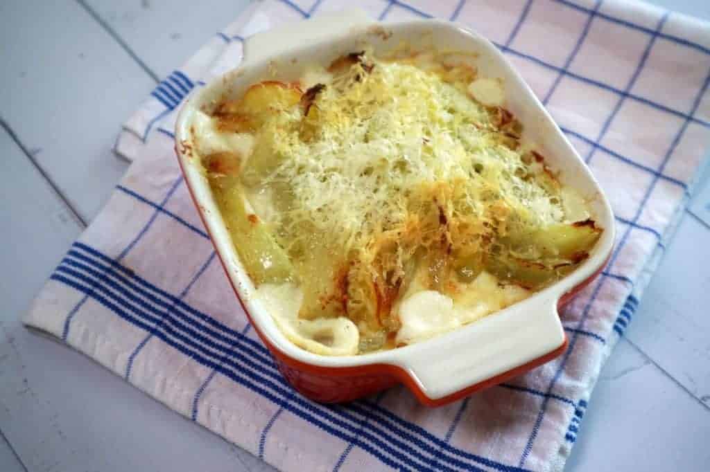 fennel potato gratin