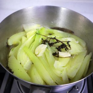 cooked fennel confit