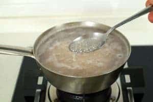 tapioca pearls boiling
