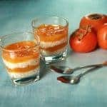 Tapioca Pudding with Persimmon Jam