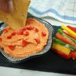 Smoky Roasted Red Pepper Hummus