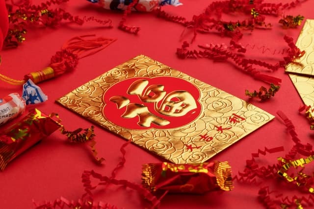 hong bao or red envelope