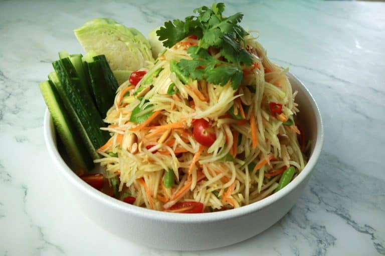 Original Thai Papaya Salad Pok Pok
