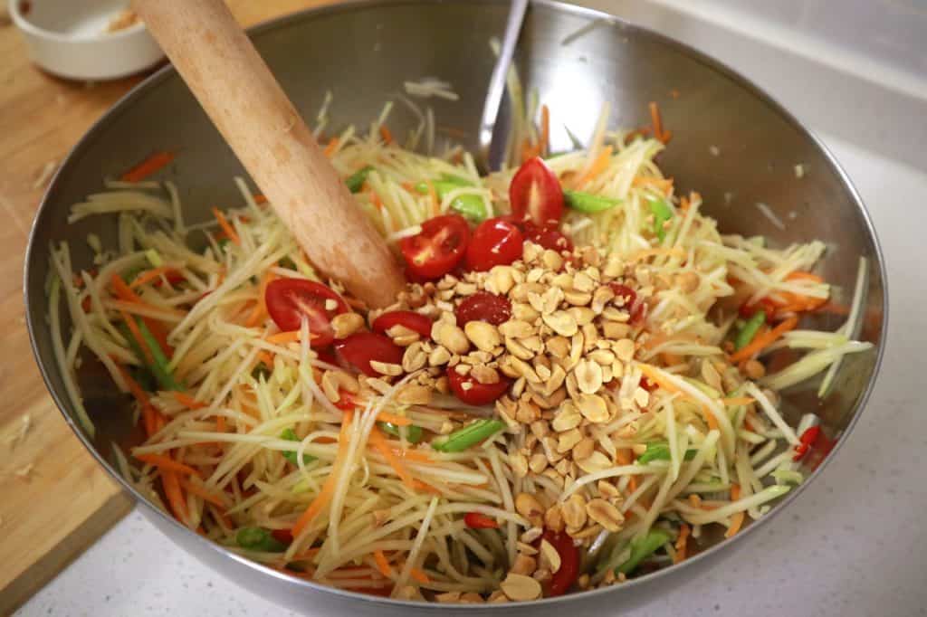 Papaya salad