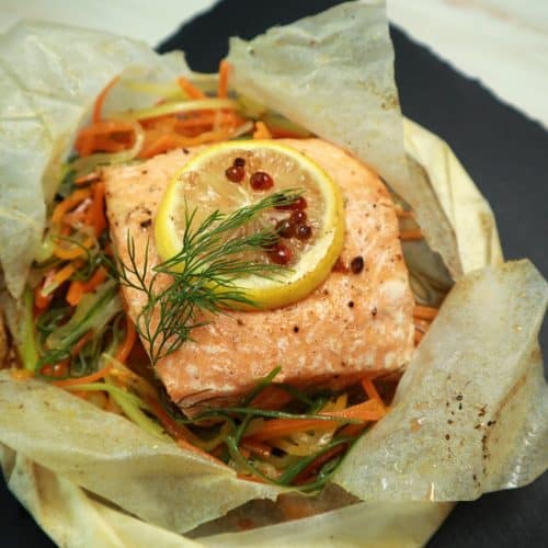 salmon en papillote