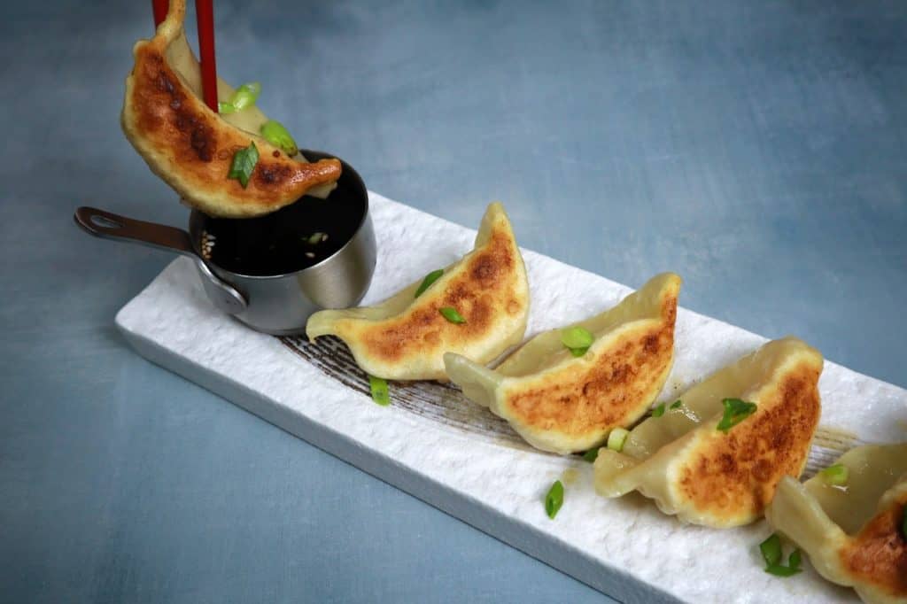 crispy prawn dumplings