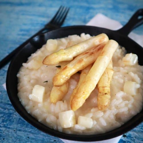 asparagus risotto