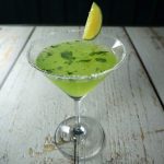 Cocktail - Basil Drop with a Herbal Twist