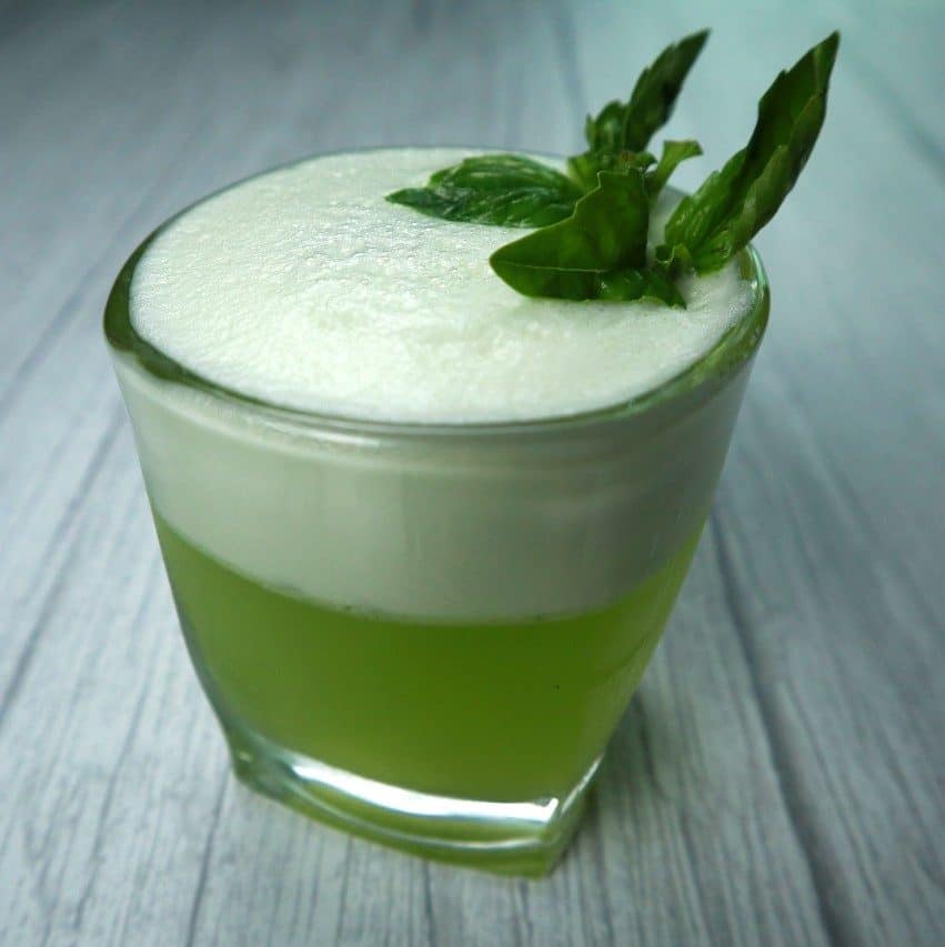 Cocktail Basil Drop with a Herbal Twist Culinary Ambition