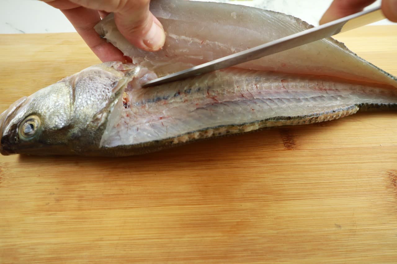 filleting round fish