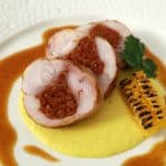 Chorizo Stuffed Rabbit Legs - a Refined Version of Paella