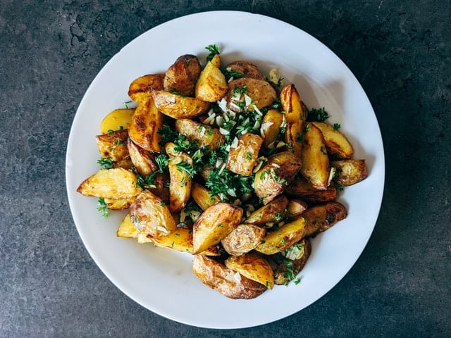 roasted potatoes