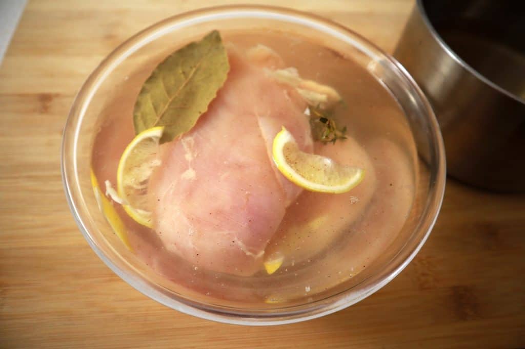 chicken breast in brine