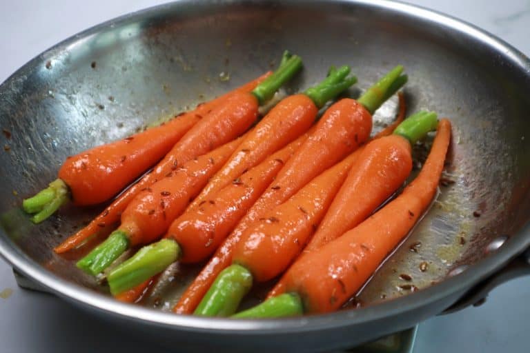 Glazed Baby Carrots with Cumin