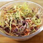 Coleslaw Salad - Turning Cabbage in a Colourful Side Dish