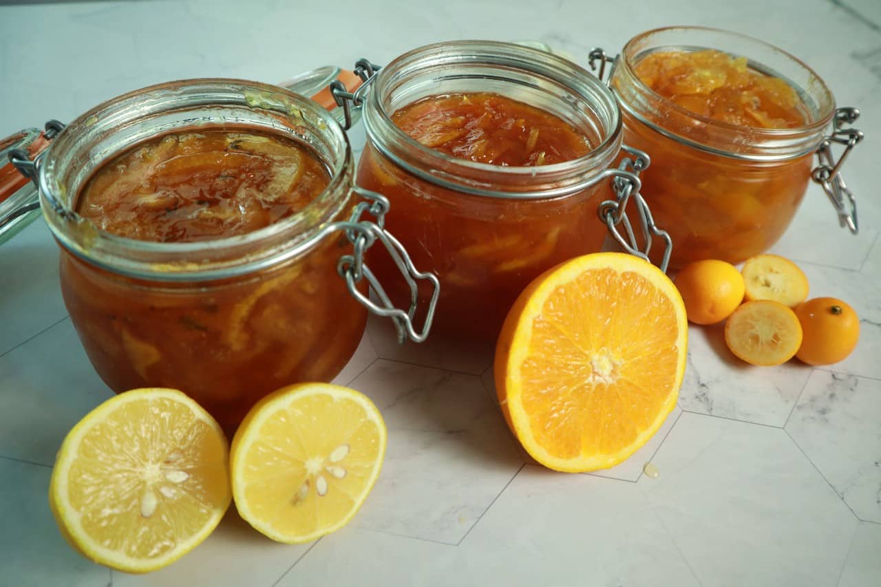 homemade jam and marmalade