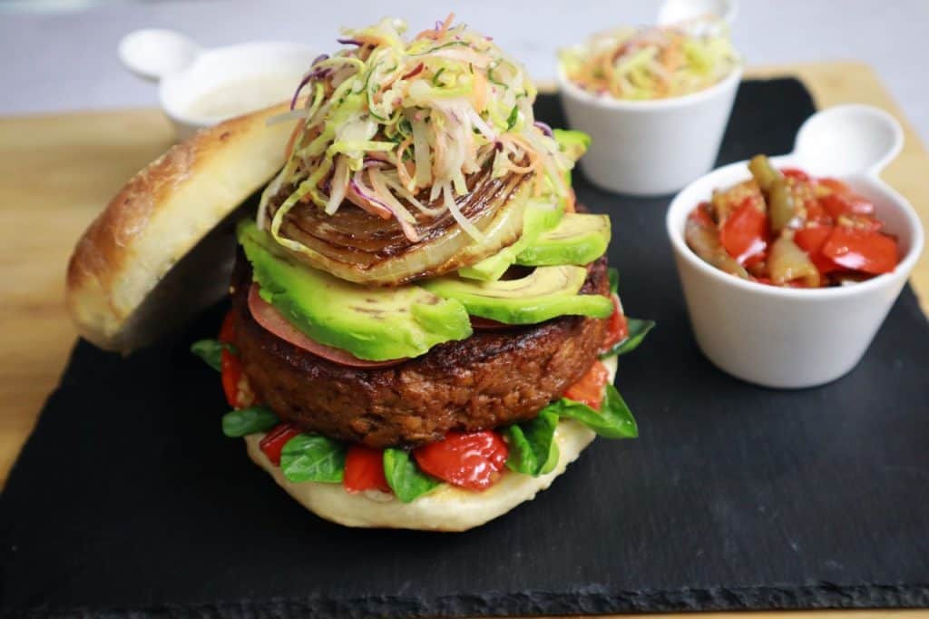 vegan burger