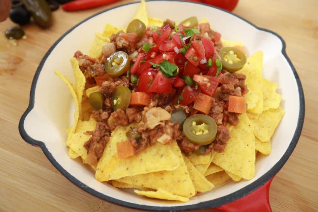 vegan nachos