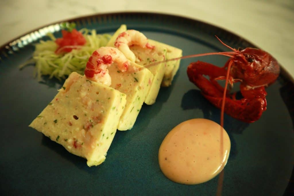 crayfish fish and seafood terrine